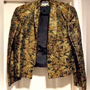 Vintage Jacquard Blazer
